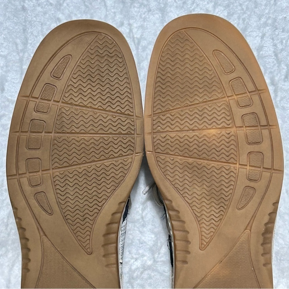 Sperry Womens Blue Leather TopSider Angelfish Boat Deck SlipOn Casual Shoes SZ 8 - Picture 9 of 11